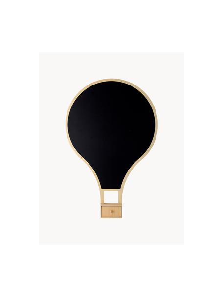 Tableau noir Valona, MDF, Noir, larg. 52 x haut. 79 cm