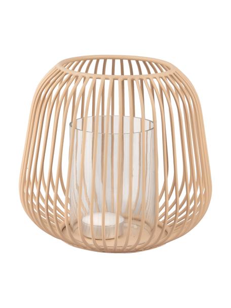 Photophore Illuminate, Beige, Ø 17 x haut. 16 cm