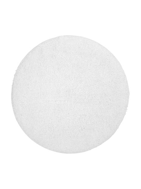 Alfombrilla de baño Ingela, 100% algodón, Blanco, Ø 65 cm