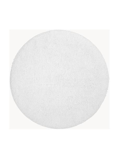 Alfombrilla de baño Ingela, 100% algodón, Blanco, Ø 65 cm
