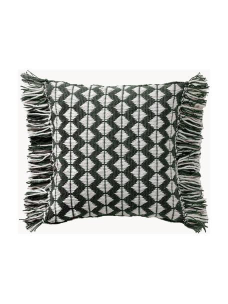 Vankúš do interiéru/exteriéru Morty, s výplňou, Čierna, Š 40 x D 40 cm