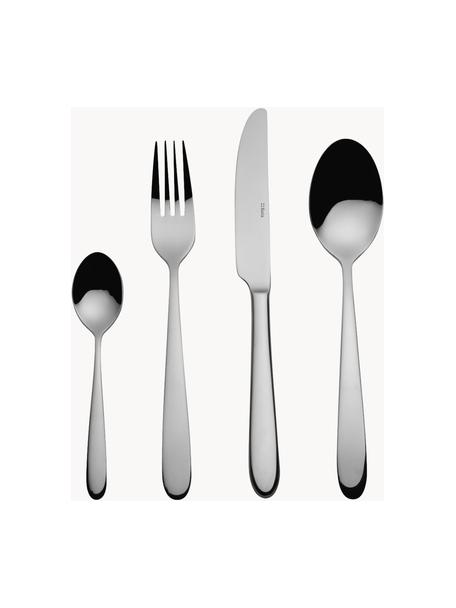 Besteck-Set Tulip, 6 Personen (24-tlg.), Chrom-Nickelstahl 18/10

Das Besteck ist aus Edelstahl gefertigt. Somit ist es langlebig, rostet nicht und ist resistent gegen Bakterien. Zudem ist es Spülmaschinenfest, farbecht, pflegeleicht, geschmacksneutral und säurebeständig., Silberfarben, hochglanzpoliert, Set in verschiedenen Größen
