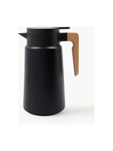 Pot isotherme Cole, 1,8 L, Noir, bois clair, 1,8 L