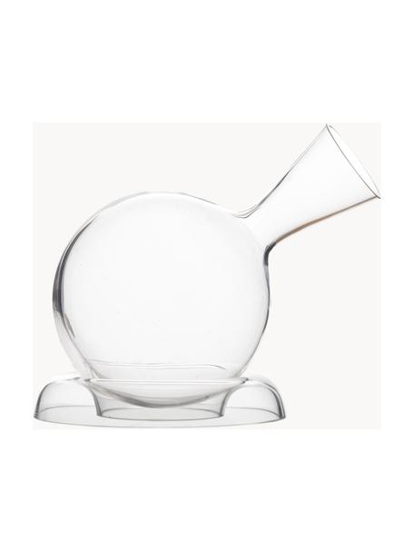 Decantador de cristal artesanal Vulkanos Earth, 750 ml, Cristal, Transparente, 750 ml