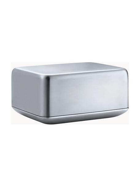 Burriera in acciaio inossidabile Basic, Acciaio inossidabile spazzolato, Argentato, Larg. 12 x Alt. 6 cm