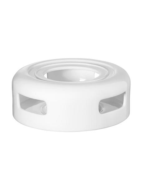 Porcelánový ohřívač Sonoko, Porcelán, Bílá, Ø 14 cm, V 6 cm
