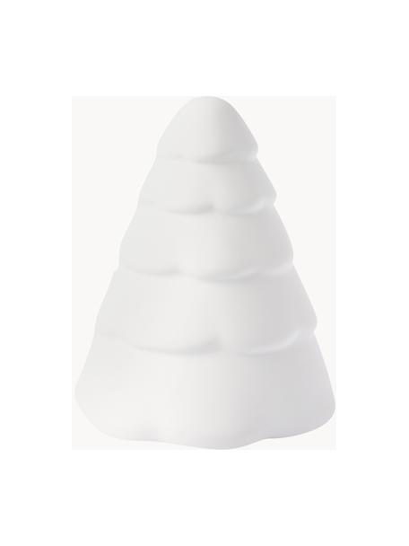 Sapin de Noël blanc Snowy, Céramique, Blanc, mat, Ø 17 x haut. 20 cm