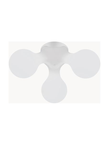 Applique murale à intensité variable Atomium, Blanc, larg. 64 x haut. 30 cm