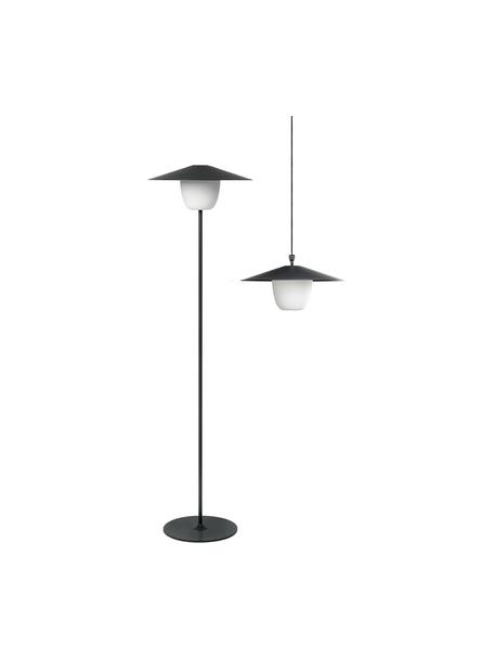 Lampe d'extérieur LED mobile à suspendre ou à poser Ani, Noir, blanc, Ø 34 x haut. 121 cm