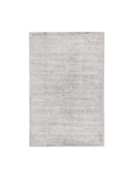 Tapis en viscose tissé main Jane, Grège, larg. 200 x long. 300 cm (taille L)