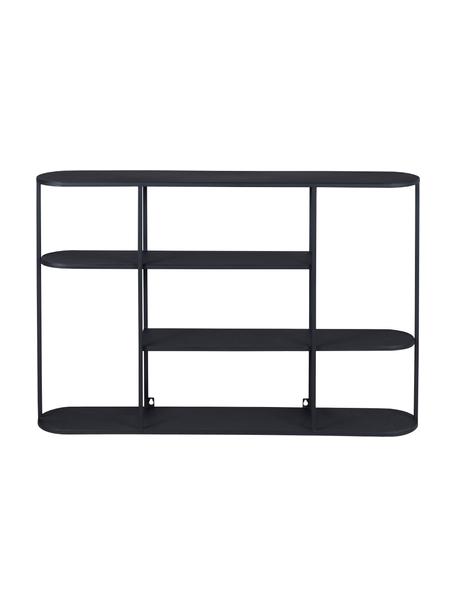 Estante de pared Grayson, Acero con pintura en polvo, Negro, An 90 x Al 60 cm