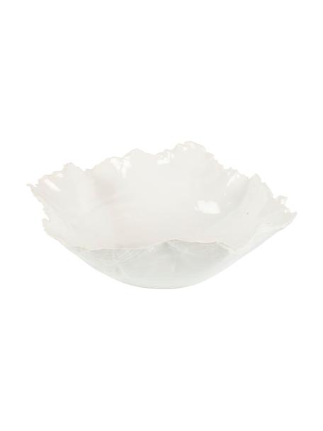 Ręcznie wykonana misa Claire, Ceramika, Biały, Ø 32 x 11 cm