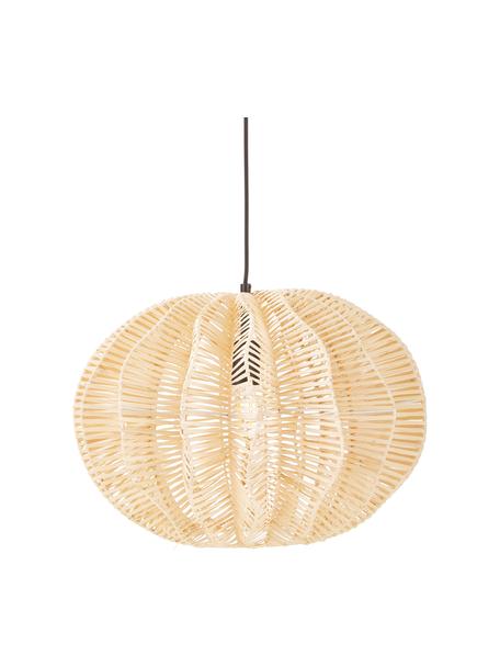 Závesná lampa z ratanu Ufe, Ratanová, Ø 50 x V 38 cm