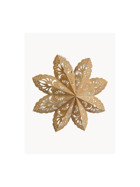 Stella luminosa Miracle, Cartoncino, Dorato, Ø 50 cm