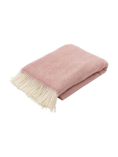 Mantas para sofá y plaids en rosa claro ❘ Westwing