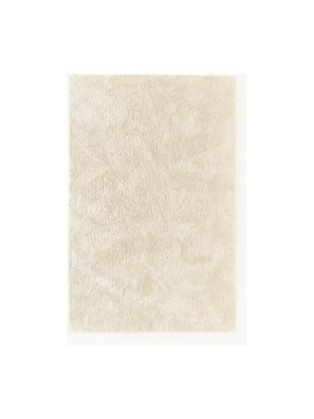 Flauschiger Hochflor-Teppich Leighton, Flor: Mikrofaser (100% Polyeste, Cremeweiß, B 200 x L 300 cm (Größe L)