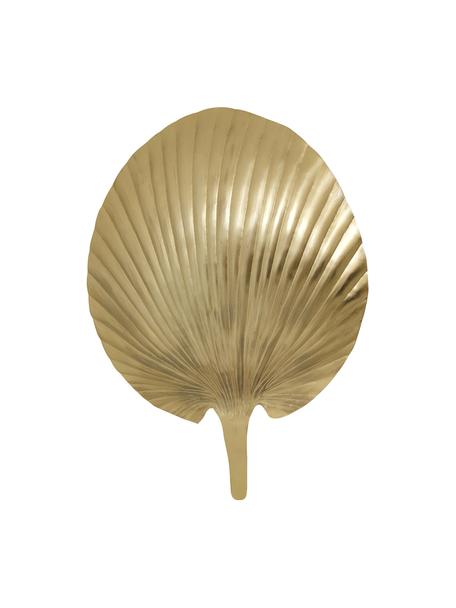 Applique Gro, Paralume: metallo rivestito, Dorato, Larg. 34 x Alt. 46 cm