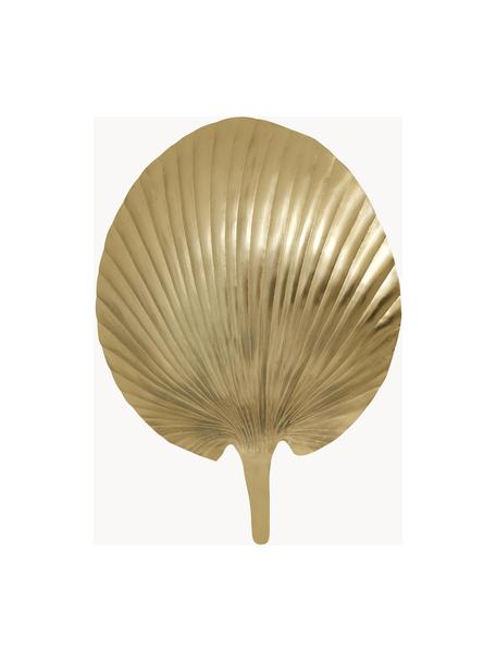 Applique Gro, Paralume: metallo rivestito, Dorato, Larg. 34 x Alt. 46 cm