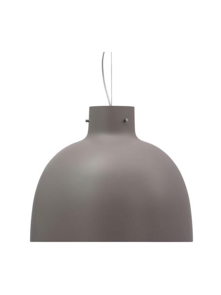 Velké závěsné svítidlo Bellissima, Umělá hmota, Šedá, Ø 50 cm, V 41 cm