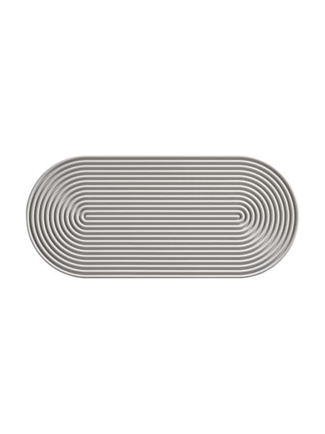 Bandeja cóctel Rocks, Silicona, Gris, L 35 x An 16 cm