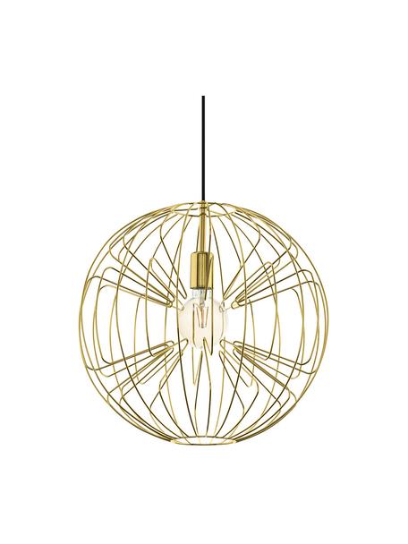 Lampa wisząca Okinzuri, Odcienie złotego, Ø 45 cm