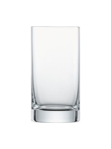 Vasos de cristal Tavoro, 4 uds., Cristal Tritan, Transparente, Ø 6 x Al 12 cm, 250 ml