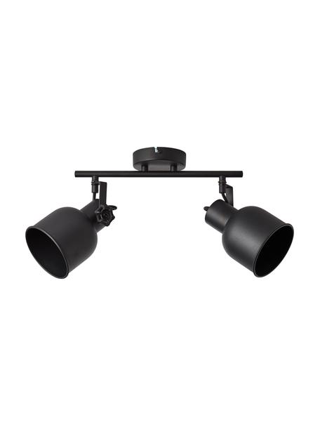 Riel Rolet, Estructura: metal recubierto, Anclaje: metal recubierto, Negro, An 35 x Al 18 cm