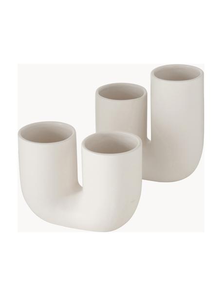 SINGFNH Set di 2 vasi bianchi per decorazione, vaso piccolo vaso bianco in  ceramica, piccolo vaso decorativo per soggiorno, cucina, mensola e tavolo