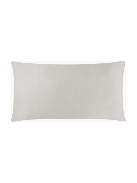 Funda de almohada de satén Comfort, Gris claro, An 45 x L 85 cm