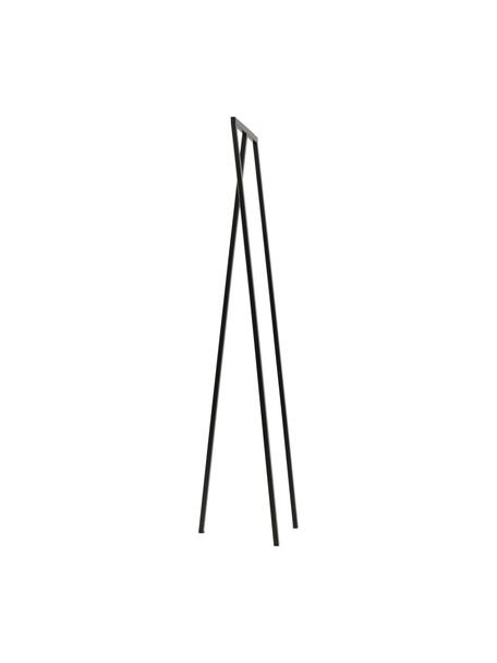 Wieszak stojący Kaya, Metal lakierowany, Czarny, S 50 x W 173 cm