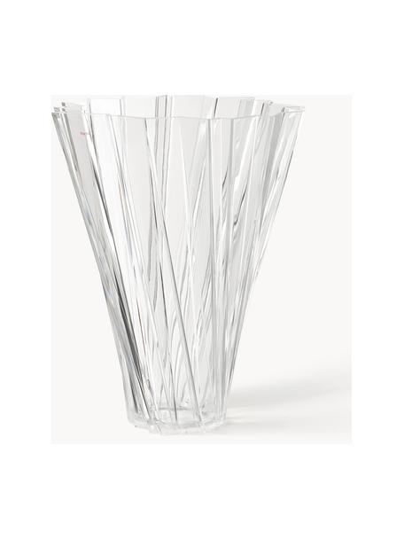 Veľká váza Shanghai, V 44 cm, Akrylové sklo, Priehľadná, Ø 35 x V 44 cm