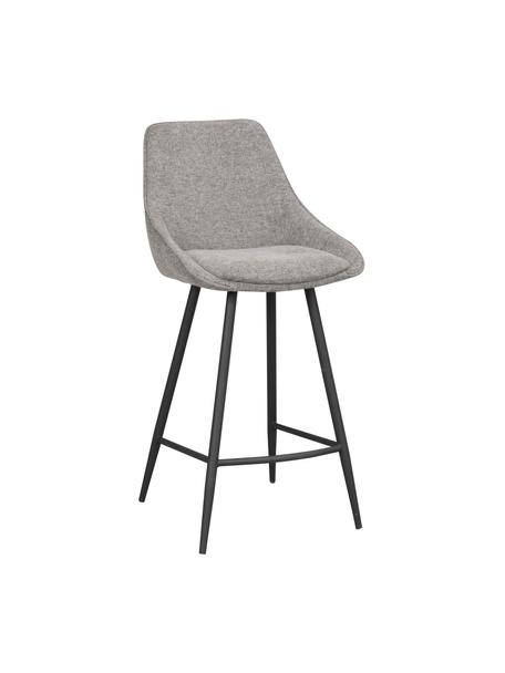 Barová židle s kovovými nohami Sierra, Šedá, Š 47 cm, V 97 cm