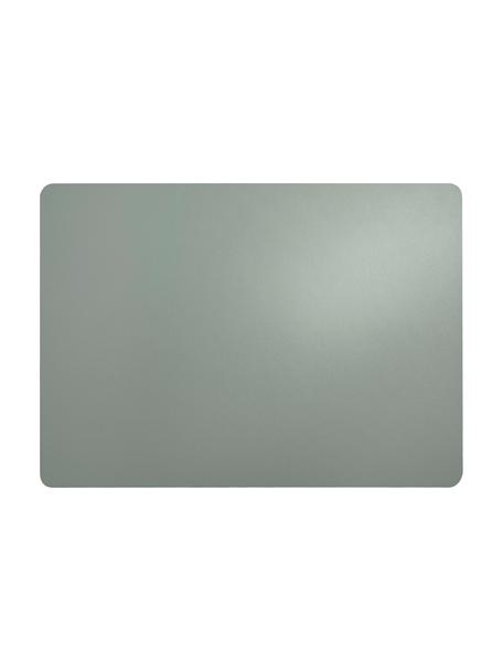 Kunstleder-Tischsets Pik, 2 Stück, Kunstleder (PVC), Mintgrün, 33 x 46 cm