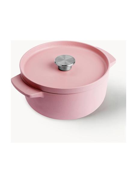 Casserole avec revêtement antiadhésif Doelle, Fonte avec revêtement antiadhésif en céramique, Rose pâle, Ø 22 x haut. 15 cm