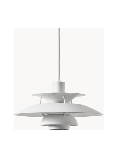 Hanglamp PH 5 Mini, Lampenkap: gecoat metaal, Wit, Ø 30 x H 16 cm