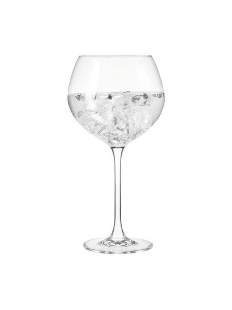 Copas balón Gin, 2 uds., Cristal, Transparente, Ø 11 x Al 22 cm, 630 ml