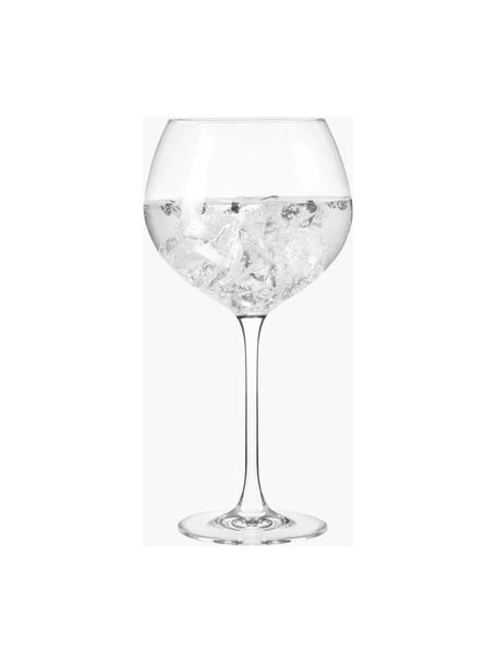 Křišťálové sklenice na gin Gin, 2 ks, Křišťál, Transparentní, Ø 11 cm, V 22 cm, 630 ml