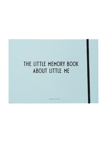 Erinnerungsbuch Little Memory Book, Papier, Blau, B 30 x H 21 cm