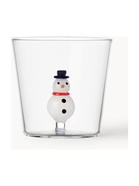 Handgefertigte Wassergläser Christmas Tales, 2 Stück, Borosilikatglas

Entdecke die Vielseitigkeit von Borosilikatglas für Dein Zuhause! Borosilikatglas ist ein hochwertiges, zuverlässiges und robustes Material. Es zeichnet sich durch seine aussergewöhnliche Hitzebeständigkeit aus und ist daher ideal für Deinen heissen Tee oder Kaffee. Im Vergleich zu herkömmlichem Glas ist Borosilikatglas widerstandsfähiger gegen Brüche und Risse und somit ein sicherer Begleiter in Deinem Zuhause., Schneemann, Ø 9 x H 8 cm, 350 ml