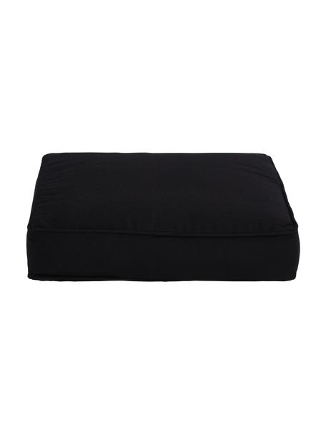 Cuscino sedia alto Zoey 2 pz, Rivestimento: 100% cotone, Nero, Larg. 40 x Lung. 40 cm