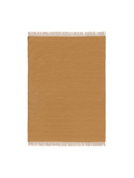 Ręcznie tkany dywan z wełny Liv, 80% wełna, 20% bawełna

Włókna dywanów wełnianych mogą nieznacznie rozluźniać się w pierwszych tygodniach użytkowania, co ustępuje po pewnym czasie, Jasny brązowy, S 120 x D 170 cm (Rozmiar S)