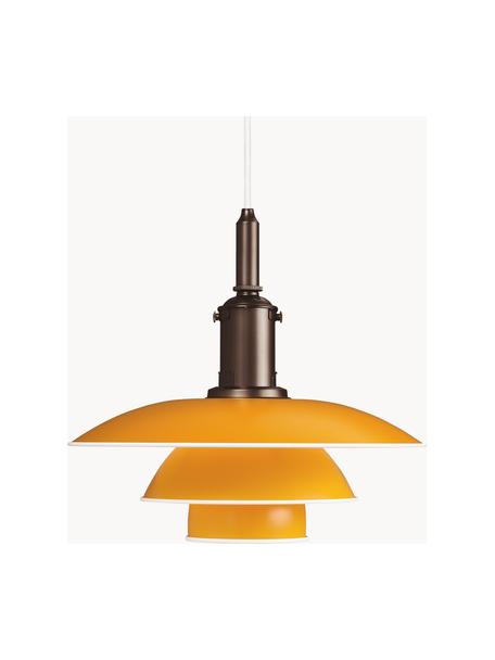 Hanglamp PH 3½-3, Lampenkap: gecoat aluminium, Oker, koper, Ø 33 x H 31 cm