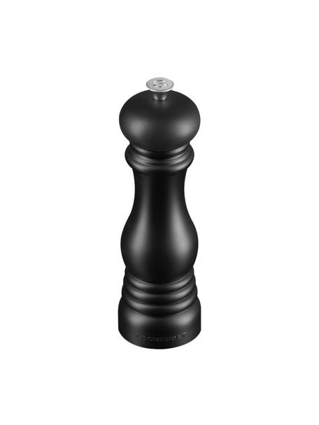 Molinillo de sal Ariana, Plástico, Negro mate, Ø 6 x Al 21 cm