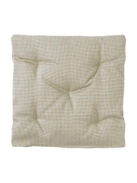 Outdoor-Sitzkissen Ortun, Bezug: 100 % Polyacryl, spinndüs, Gelb, B 40 x L 40 cm
