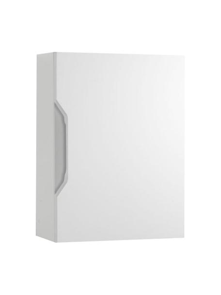 Bad-Hängeschrank Belsk, B 35 cm, Korpus: Spanplatte mit Melaminhar, Front: Mitteldichte Holzfaserpla, Weiß, B 35 x H 48 cm