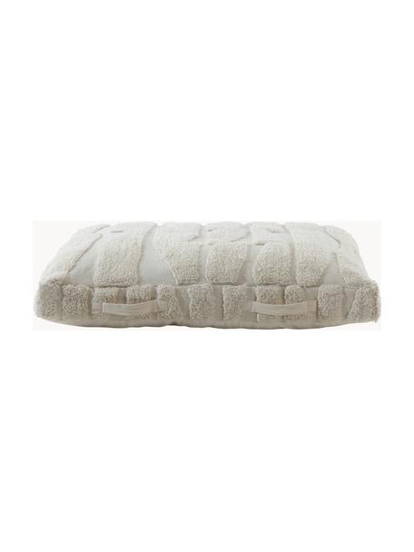 Lit pour animaux domestiques en coton Jinx, Tissu blanc cassé, larg. 68 x long. 90 cm