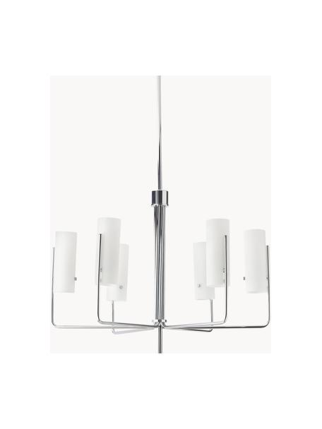 Lampa wisząca Vivian, Stelaż: metal powlekany, Odcienie srebrnego, Ø 65 x W 88 cm