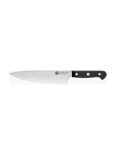 Nóż szefa kuchni Gourmet, Odcienie srebrnego, czarny, D 32 cm