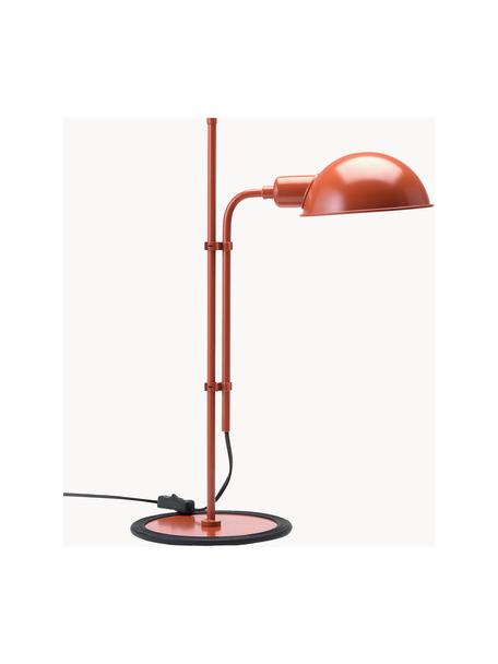 Grande lampe de bureau orientable Funiculí, Terracotta, haute brillance, larg. 20 x prof. 36 cm