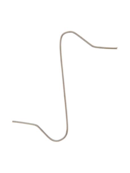 Gancio appendiabiti Pronto 100 pz, Metallo rivestito, Argentato, Ø 4 cm